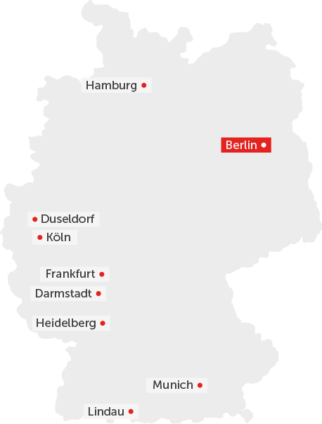 BERLIN harita