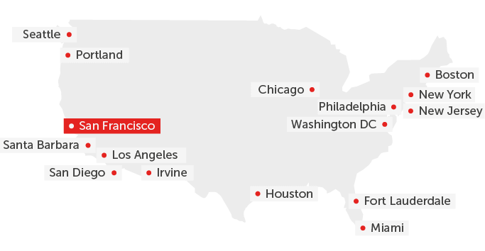 SAN FRANCISCO harita